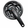 Vändad Shimano Altus FC-M311, 42/32/22T, 7/8-käiguline, 175 mm, must