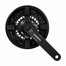 Vänt Shimano FC-TY301, 42/34/24T, 6/7/8 käiku, 170 mm, must