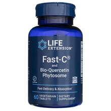 Life Extension Fast-C ja Bio-Quercetin Phytosome, 60 tabletti