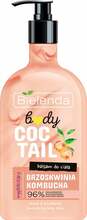 Siluva kehapalsam Bielenda Body Coctail, Peach & Kambucha, 400 ml