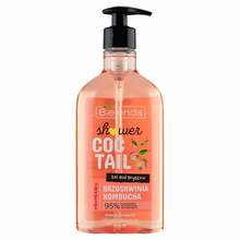 Dušigeel naistele Bielenda Shower Coctail, värskendav, Peach & Kambucha, 400 ml