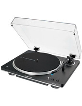 Vinüülplaadimängija Audio Technica AT-LP70XBT, must/hõbe