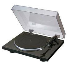 Vinüülplaadimängija Denon DP-300F, must
