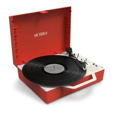 Vinüülimängija Victrola Re-Spin VSC-725SB, punane