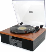 Vinüülimängija AKAI ATT-14BT, pruun