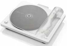 Vinüülplaadimängija Denon DP-400, valge