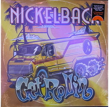 Vinüülplaat Nickelback Get Rollin Transparent Orange Vinyl 2023