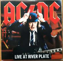 Vinüülplaat Ac/dc Live At River Plate Red Transparent 3LP