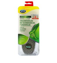 Sisetallad Scholl In-Balance Arch Pain Relief Insole, Medium, unisex, 1 tk