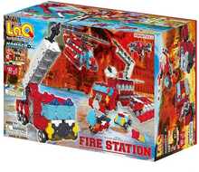 Konstruktor LaQ Hamacron Constructor Fire Station, 300 osa