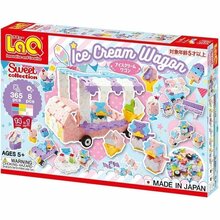 Konstruktor LaQ Sweet Collection Ice Cream Wagon, 150 osa