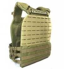 Taktikaline raskusvest Strongman, 18 kg, khaki