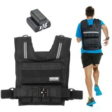 Raskusvest Vevor, reguleeritav, 15,85-16 kg