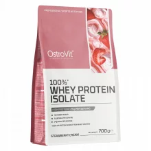 OstroVit 100 proc. Whey Isolate, maasika maitsega, 700 g
