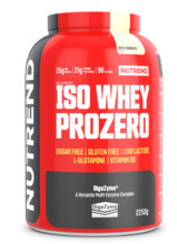 Nutrend Iso Whey Prozero valge šokolaad, 2250 g