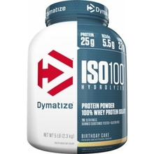 Dymatize ISO 100 hüdrolüüsitud vadakuvalgu isolaat, gurmeešokolaad, 2200 g