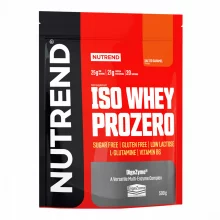 Nutrend ISO Whey Prozero, soolase karamelli maitsega, 500 g