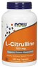 NOW Foods L-tsitrulliin 750 mg, 180 kapslit