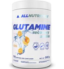 Allnutrition Glutamine Recovery Amino, apelsin, 500 g