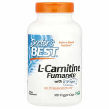 Doctor's Best L-karnitiinfumaraat koos Biosint karnitiinidega, 180 kapslit