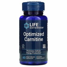 Life Extension optimeeritud karnitiin, 60 kapslit