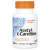 Doctor's Best atsetüül-L-karnitiin, 500 mg, 60 Veg kapslit