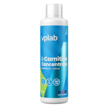 VPLAB L-Carnitine Concentrate, kirsika-mustika maitse, 500 ml
