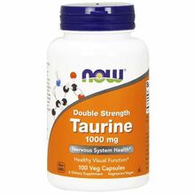Now Foods tauriin 1000 mg, 100 kapslit