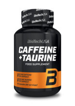 BioTech USA Caffeine + Taurine, 60 kapslit