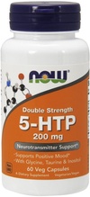 Now Foods 5-HTP 200 mg, 60 kap