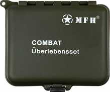 Ellujäämiskomplekt MFH Combat 36-osaline, roheline