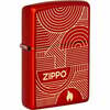 Tulemasin Zippo 48705, punane
