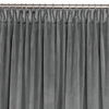 ööKardin Homede Vila, Velvet Pleat D 100, 135 x 245 cm, grafiit