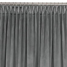 ööKardin Homede Vila, Velvet Pleat D 100, 135 x 245 cm, grafiit