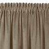 ööKardin Homede Vila, Velvet Pleat D 50 F 30, 135 x 245 cm, beež