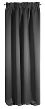 Pimendav kardin Eurofirany Logan Blackout, 135 x 270 cm, must