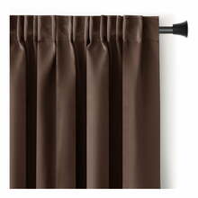 Pimendav kardin Restilo Blackout, 140 x 245 cm, pruun
