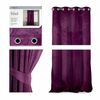 Pimendav kardin AmeliaHome Velvet, klassikaline stiil, 140 x 270 cm, lilla
