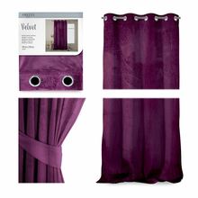 Pimendav kardin AmeliaHome Velvet, klassikaline stiil, 140 x 270 cm, lilla