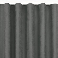 Öökardin Homede Milana, klassikaline läbipaistev laineline teip 7 cm šenill, 220 x 245 cm, hall
