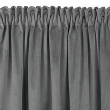 Öökardin Homede Vila, Velvet Pleat D 100 F 30, 135 x 245 cm, grafiit