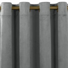 Öökardin Homede Vila, Velvet Eyelets G, 135 x 245 cm, grafiit