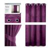Pimendav kardin AmeliaHome Velvet, 140 x 245 cm, lilla