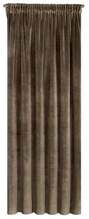 Öökardin Eurofirany Diva Line Ria, pehme samet, 140 x 270 cm, pruun