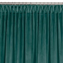 Öökardin Homede Vila, Velvet Pleat D 100, 135 x 245 cm, türkiis
