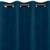 Öökardin Homede Milana, 220 x 225 cm, tumesinine, indigo, metallrõngad