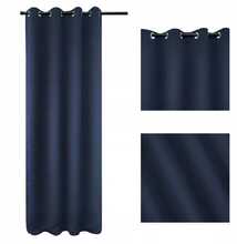 Pimendav kardin Blackout Arctic ZARP-03, 140 x 250 cm, tumesinine