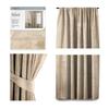 Öökardin AmeliaHome Velvet Pleat, 140 x 245 cm, beež