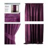 Öökardin AmeliaHome Velvet, 140 x 270 cm, lilla