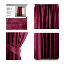 Öökardin AmeliaHome Velvet, 140 x 245 cm, punane